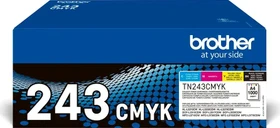 Brother Toner TN-243CMYK Rainbow Kit (TN243CMYK)