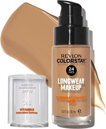 Revlon ColorStay Longwear Makeup For Combination/Oily Skin 340 early tan LSF15, 30ml