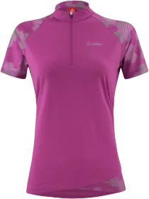 Löffler Maja Rise Trikot kurzarm violett (Damen)