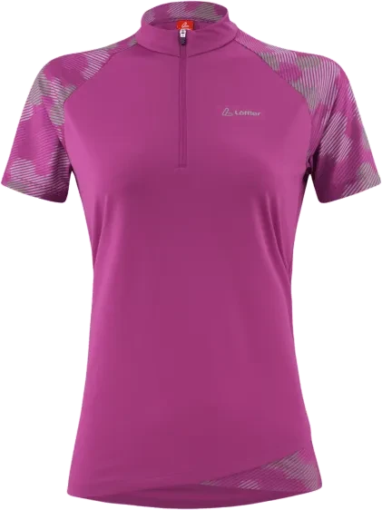 Löffler Maja Rise Trikot kurzarm violett (Damen)