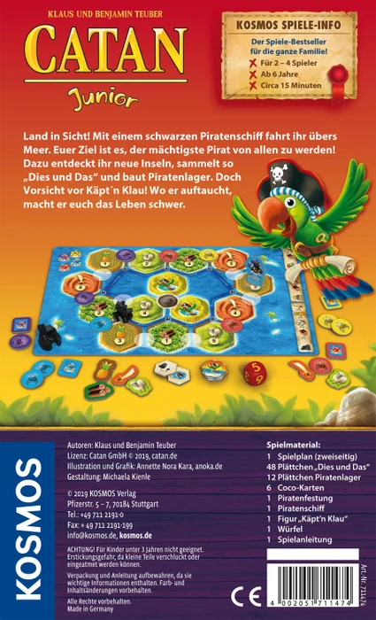 Die Siedler von Catan - Junior - Mitbringspiel