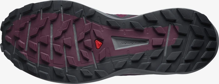 Salomon Sense Ride 4 wine tasting/quiet shade/ebony (Damen)