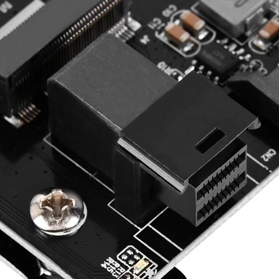 SilverStone SDP12, 2x SATA 7 Pin > 2x M.2 SATA, 1x SFF-8643 > 1x M.2 PCIe NVMe
