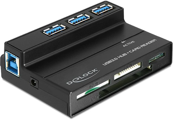 DeLOCK Multi-Slot-Cardreader, USB-B 3.0 [Buchse]