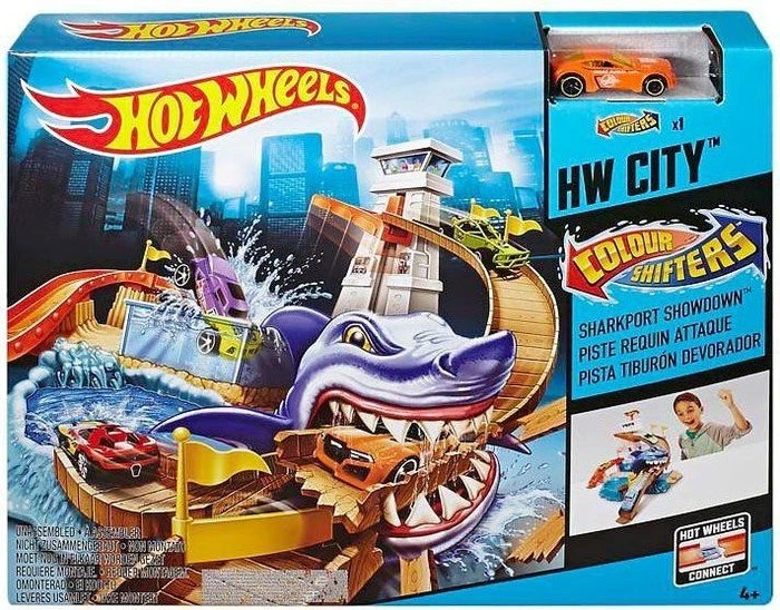 Mattel Hot Wheels Color Shifters Hai-Attacke