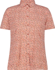 CMP Geometrischer-Druck Hemd kurzarm bitter/granata/b.co (Damen)