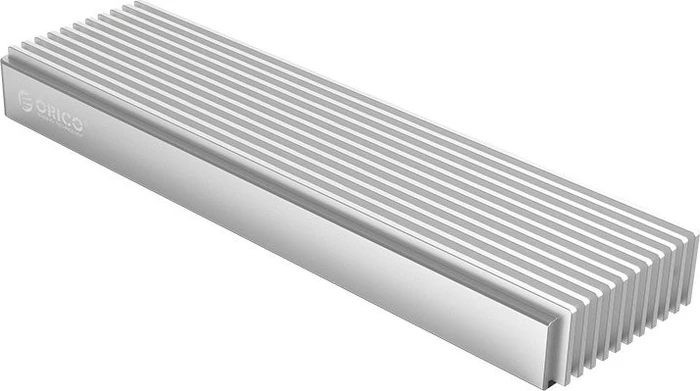 Orico NVMe M.2 SSD Enclosure, silber, USB-C 3.1