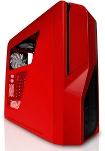 NZXT Phantom 410 rot, Acrylfenster