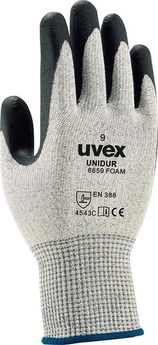 UVEX unidur 6659 foam Arbeitshandschuhe 9/L