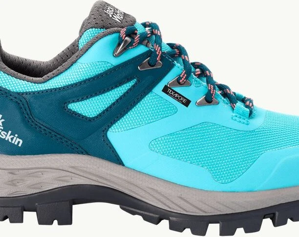 Jack Wolfskin Rebellion Guide Texapore Low turquoise/coral (Damen)