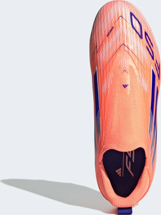 adidas F50 League Laceless FG/MG beam orange/lucid blue/cloud white (Junior)