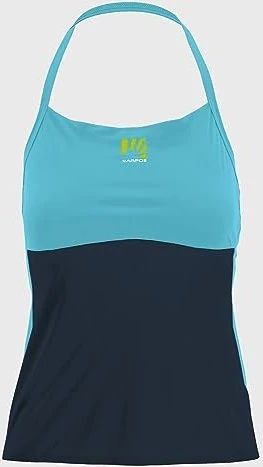 Karpos Easygoing Sun Funktionsshirt ärmellos sky captain/blue atoll (Damen)