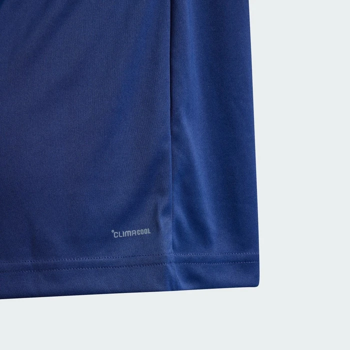 adidas Club Tennis 3-Streifen Funktionsshirt kurzarm dark blue (Junior)