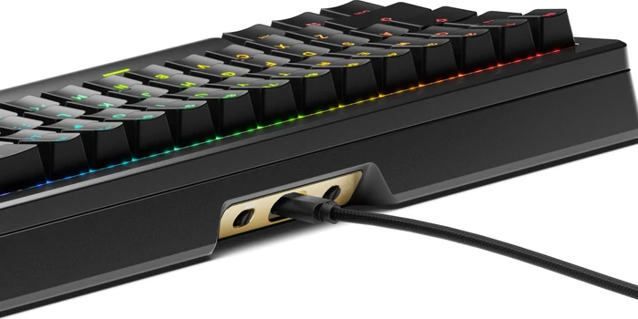 Glorious GMMK 3 Pro HE 65% Pre-built Gaming Keyboard, schwarz, LEDs RGB, Glorious Fox HE, USB, US