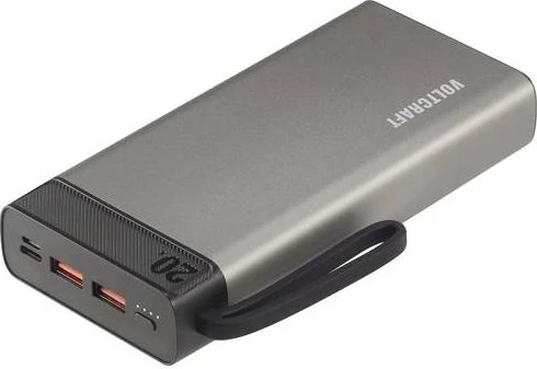 Voltcraft PB-20-PD3.0 Powerbank 20000mAh grau
