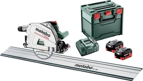 Metabo KT 18 LTX 66 BL Set Akku-Tauchsäge inkl. Koffer + 2 Akkus 8.0Ah + Zubehör