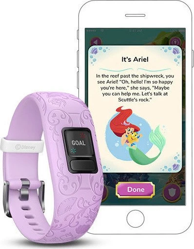 Garmin vivofit jr. 2 Disney Princess Aktivitäts-Tracker anpassbar