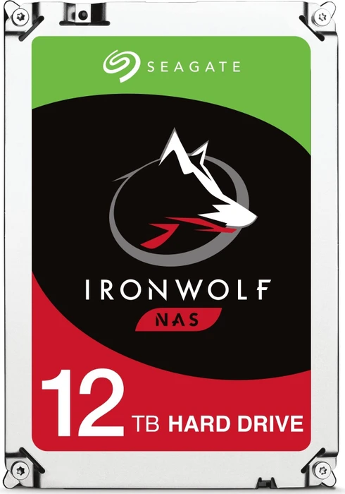 Seagate IronWolf NAS HDD +Rescue 12TB, 24/7, 512e / 3.5" / SATA 6Gb/s