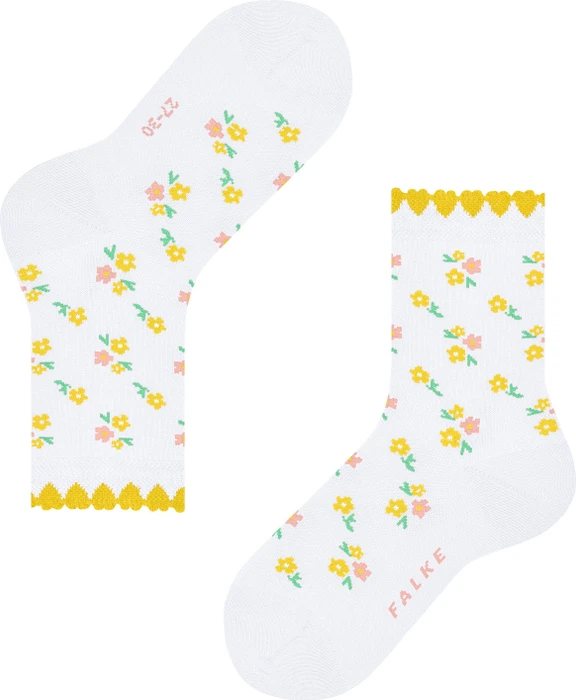 Falke Ditsy Flowers Socken weiß (Junior)