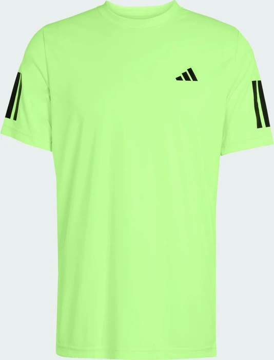 adidas Club Tennis Climacool 3-Streifen Funktionsshirt kurzarm lucid lemon (Herren)