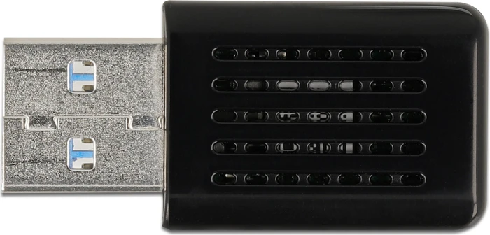 DeLOCK USB 3.0 DualBand Micro Stick, schwarz, 2.4GHz/5GHz WLAN, USB-A 3.0 [Stecker]