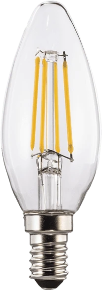 Xavax LED Kerze E14 4W/827 warmweiß
