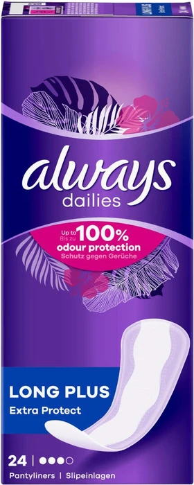 Always Dailies Extra Protect long plus, 24 Stück
