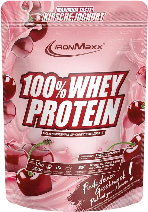 IronMaxx 100% Whey Protein Cherry Yoghurt 500g