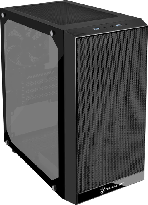 SilverStone Precision PS15 Pro, schwarz, Glasfenster