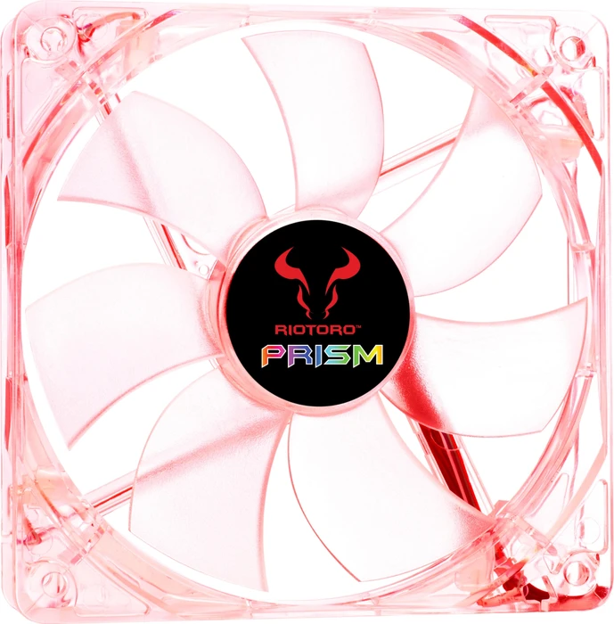 Riotoro Prism RGB Fan, LED-Steuerung, Lüftersteuerung, 120mm, 2er-Pack