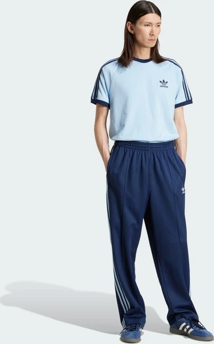 adidas Adicolor Classics 3-Streifen T-Shirt kurzarm clear sky (Herren)