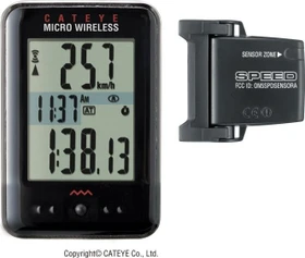 CatEye Micro Wireless schwarz