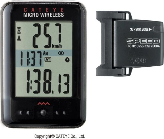 CatEye Micro Wireless schwarz