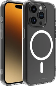 Vivanco Mag Steady Anti Shock Cover für Apple iPhone 15 Pro Max transparent