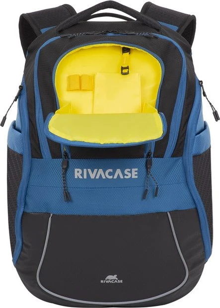 RivaCase 5225 Mercantour ECO 15.6" Laptop-Rucksack, schwarz/blau