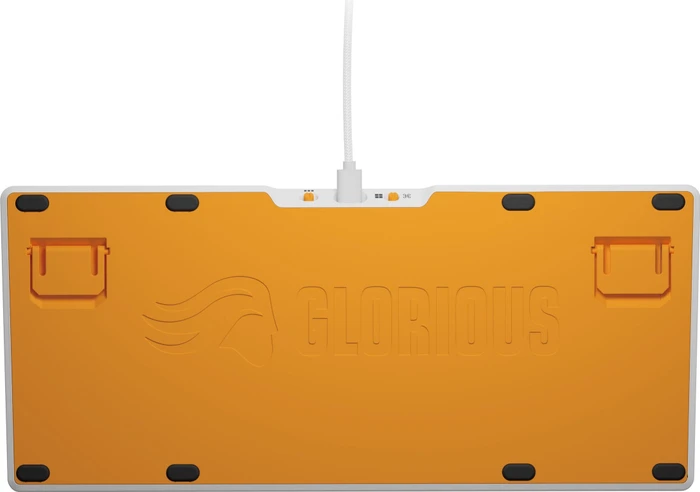 Glorious GMMK 3 75% Pre-built Gaming Keyboard, weiß, LEDs RGB, Glorious Fox MX, USB, US