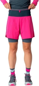 Dynafit Ultra 2in1 Shorts Laufhose kurz pink glo/cinder (Damen)
