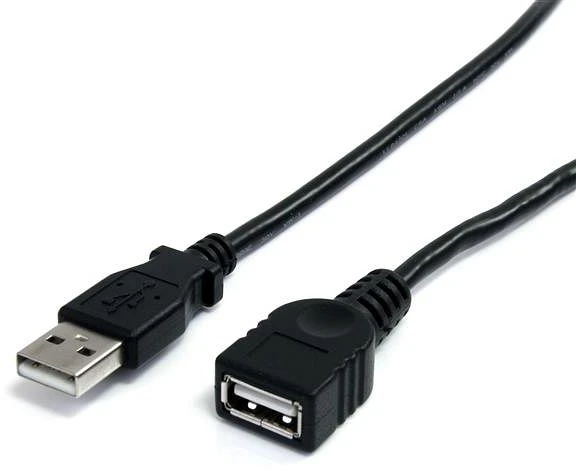 StarTech USB 2.0 Verlängerungskabel, USB-A [Stecker] auf USB-A [Buchse], 0.9m