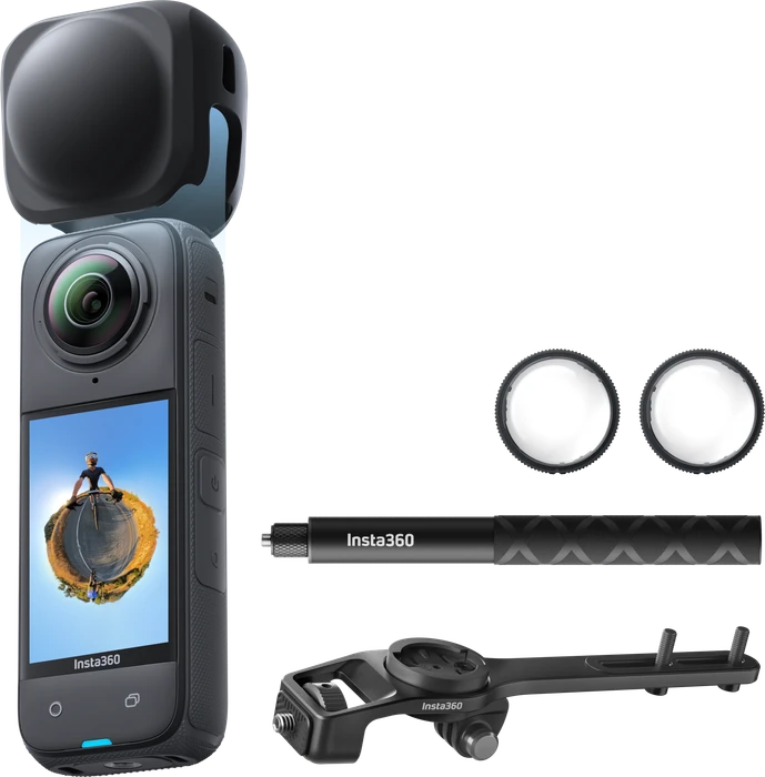 Insta360 X4 Rennrad-Bundle (Integriert)