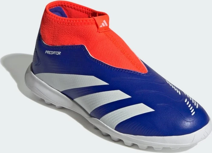 adidas Predator League Laceless Turf Boots lucid blue/cloud white/solar red (Junior)