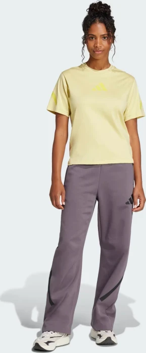 adidas Z.N.E. T-Shirt kurzarm powder yellow (Damen)
