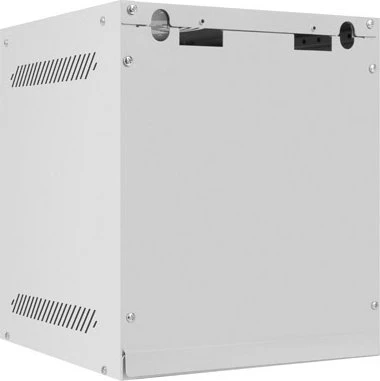 Lanberg WF10 Series 10" Rack Wandschrank 6HE, hängend, Flatpack, Stahltür, IP20, RAL 7035, 310mm tief