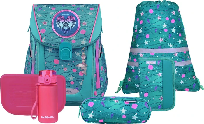 McNeill Primo Seafish Schultaschen-Set, 9-tlg.