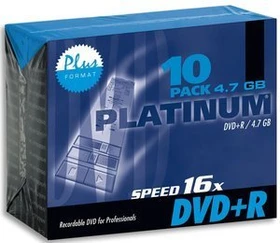BestMedia Platinum DVD+R 4.7GB, 16x,  10er Slimcase