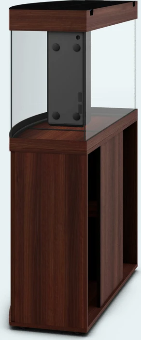 Juwel Vision 180 LED Aquarium-Set mit Unterschrank, dunkles Holz/dunkles Holz, 180l
