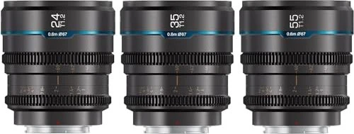 Sirui Night Walker 3 Linsen-Set für L-Mount grau