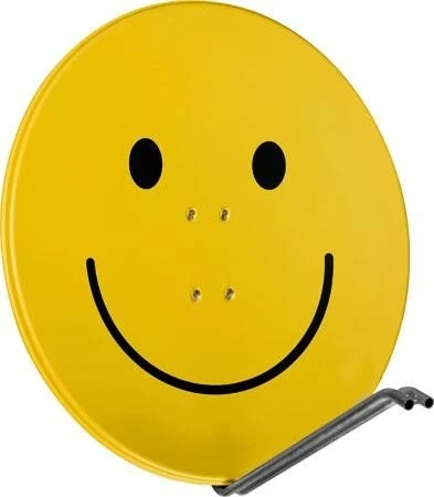 TechniSat Satman 850 Plus gelb Smiley inkl. LNB-Halterung