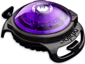 Orbiloc Dog Dual LED Safety Light, purple