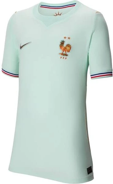 Nike FIFA WM 2026 Frankreich Auswärtstrikot kurzarm igloo/monarch (Junior)