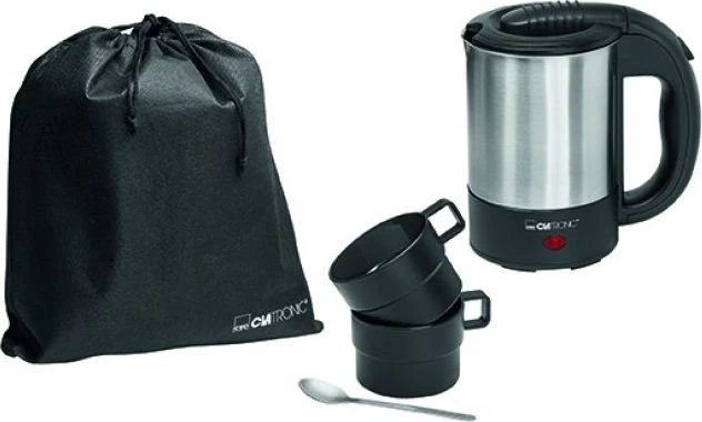 Clatronic WKR 3624 Reise-Wasserkocher inkl. 2 Tassen